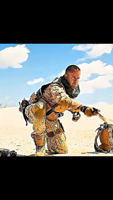 остался один посредине пустыни