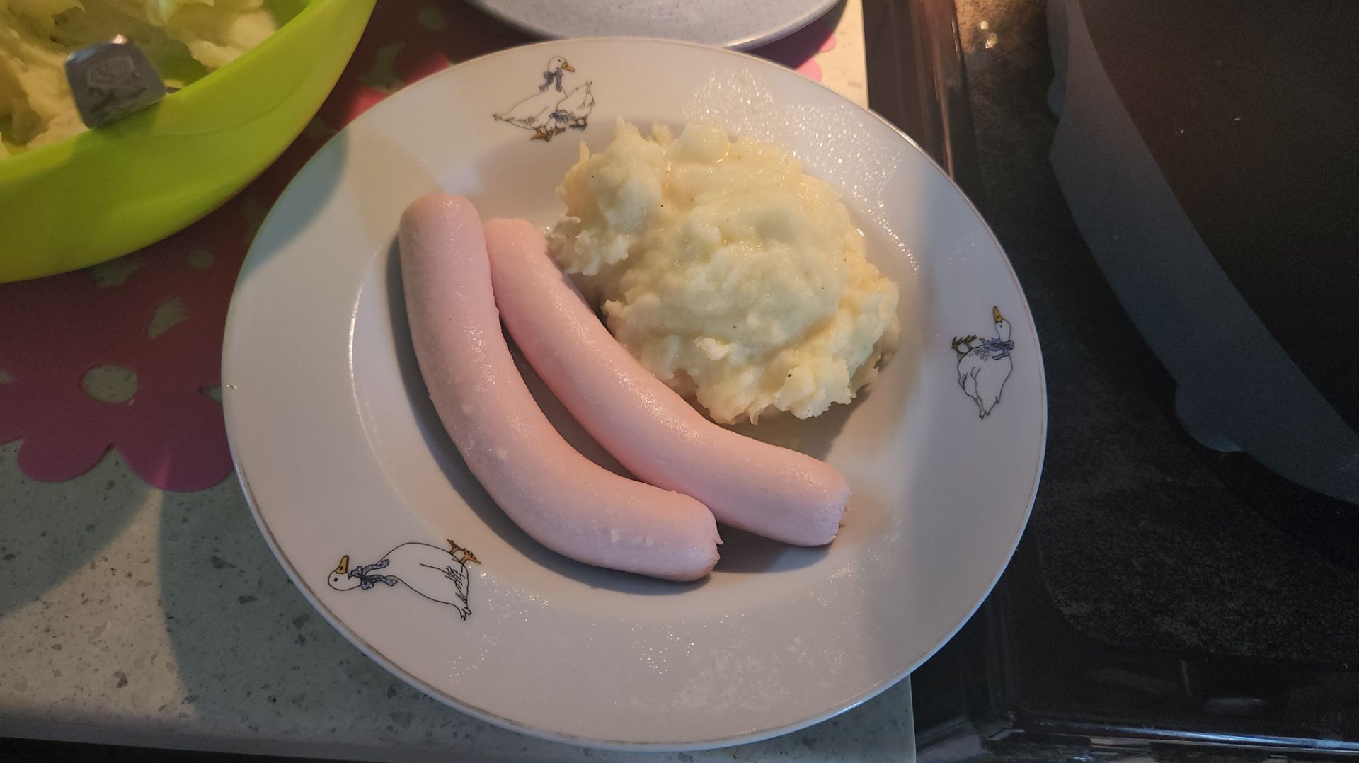 Картофельное пюре  блендером 