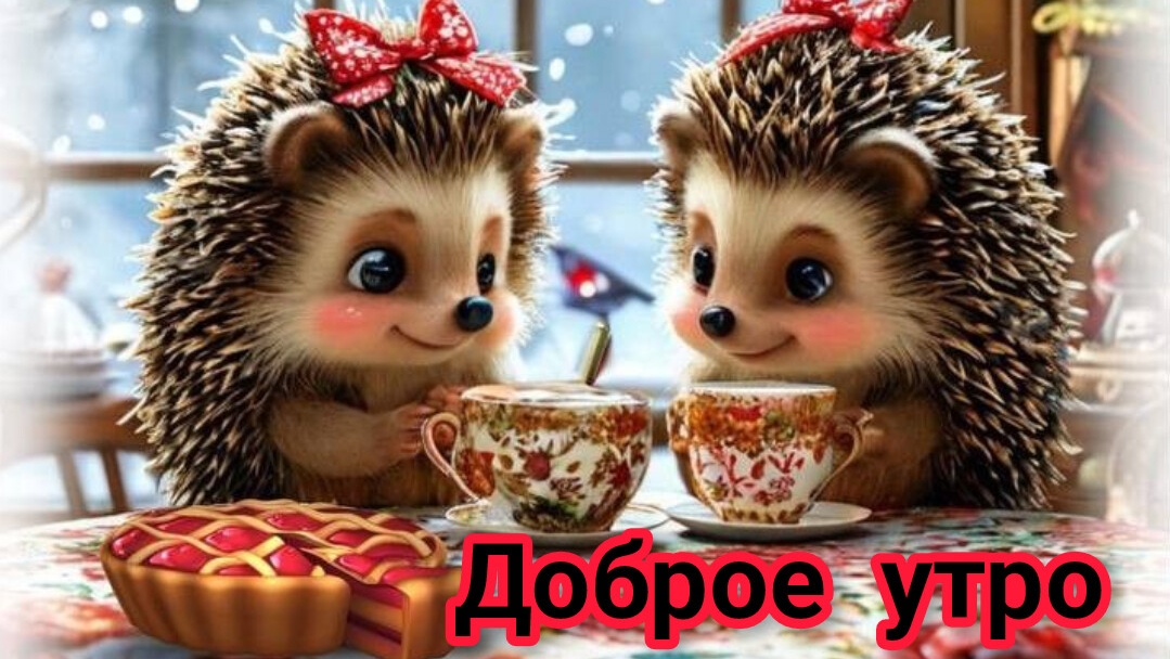 С субботой! С добрым утром. Роскошная музыкальная открытка.