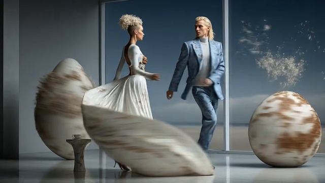 THE GHOSTS OF PASSION  Where Fashion Meets Fantasy  ORIGINAL LYRICS SURREAL MUSIC VIDEO  AI ART-