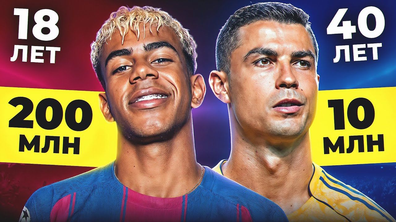 САМЫЕ дорогие футболисты В СВОЕМ ВОЗРАСТЕ! Они ДОРОЖЕ своих РОВЕСНИКОВ!