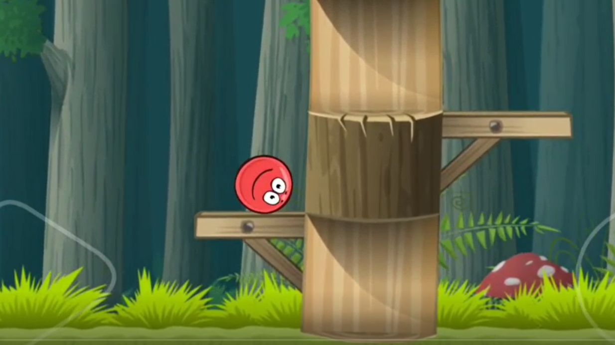 Красный шар.