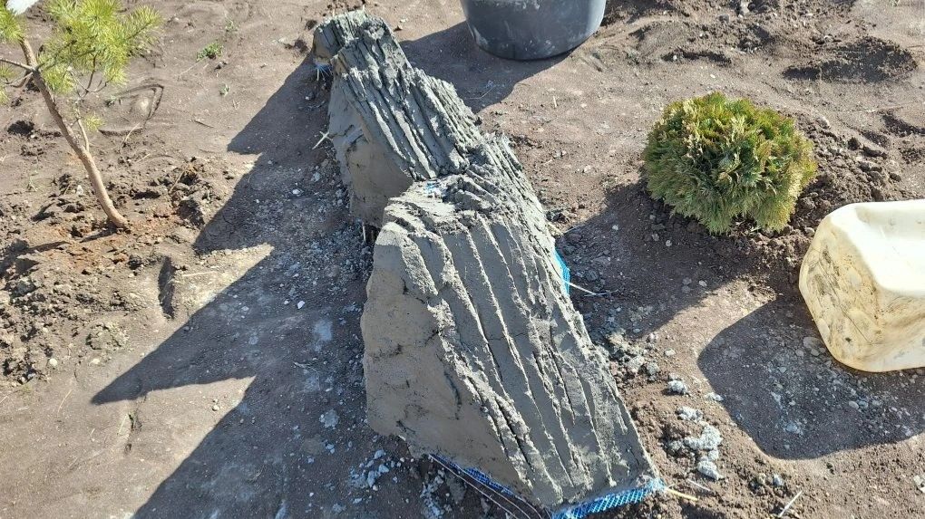 создаю декоративный элемент для сада