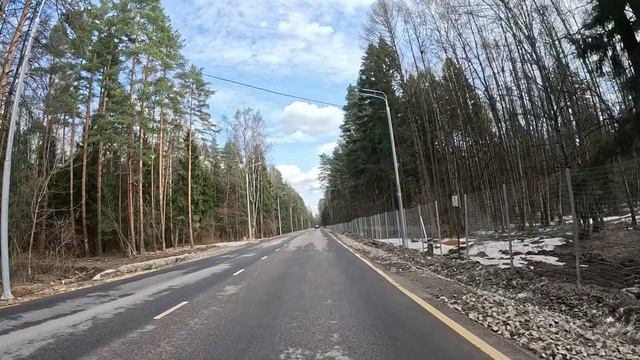 Новая незаконная дорога в г.Королёв через НП Лосиный Остров по движению