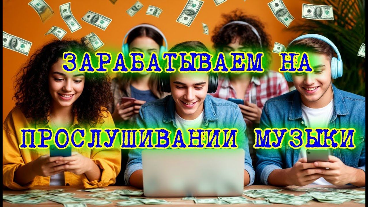 НОВЫЙ ПАССИВНЫЙ ЗАРАБОТОК НА ПРОСЛУШИВАНИИ МУЗЫКИ