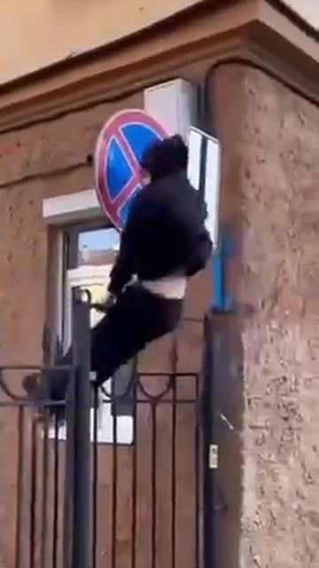 Паркур в детстве