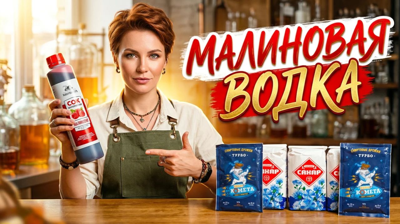 Домашняя Малиновая Водка методом мацерации. Ароматная водка.