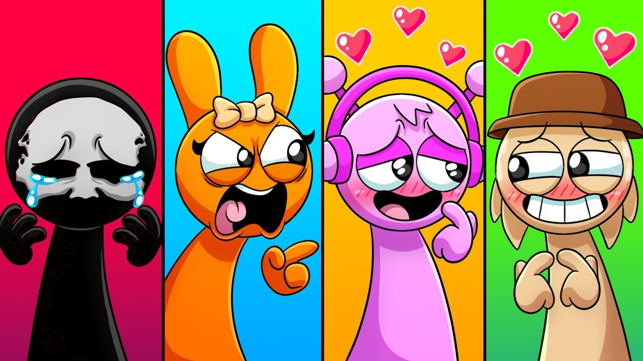 ТОП 30 ЛУЧШИХ АНИМАЦИЙ ПО СПРУНКИ!!! INCREDIBOX АНИМАЦИЯ