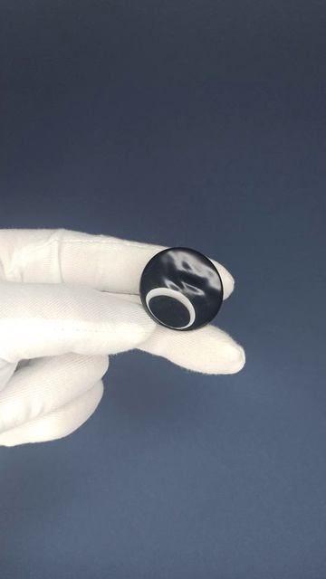 Пуговицы черные размер  48 Артикул 04013