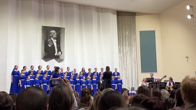 Калинка-Малинка старший хор ДШИ Мравинского и ансамбль РНИ