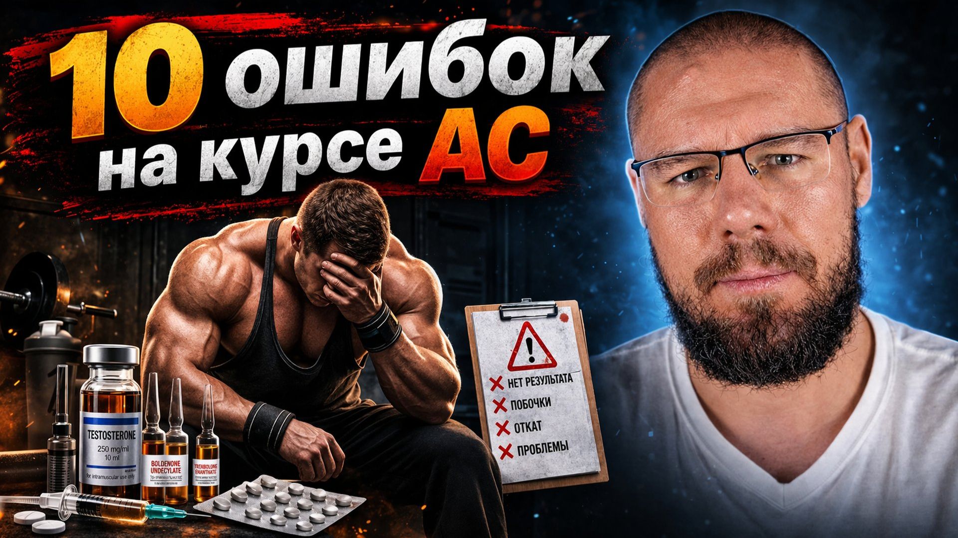 10 критических ошибок на курсе стероидов которые ломают результат
