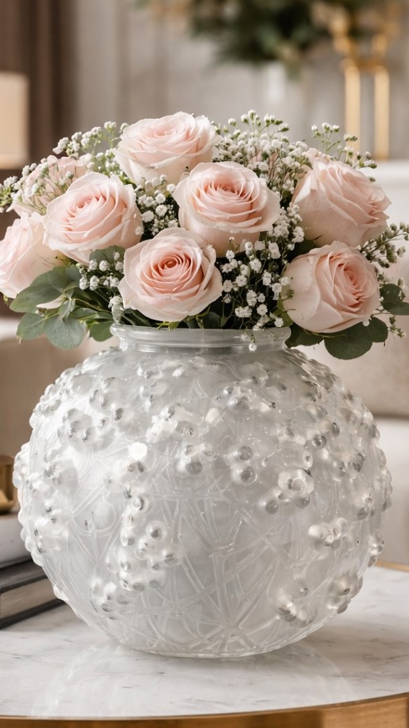 Ваза Rene Lalique Druide 1924-1945 гг.  174264.