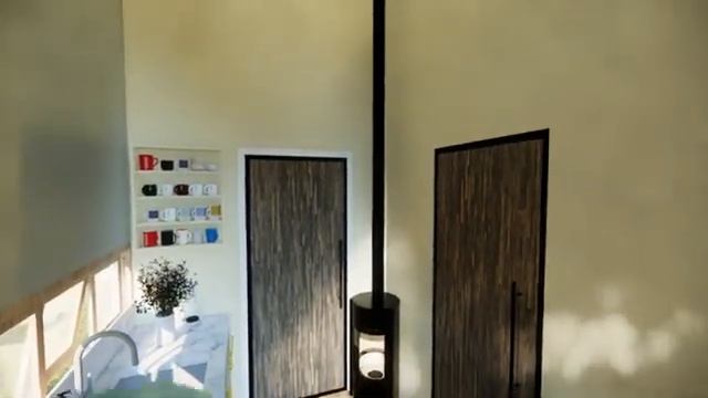 Дизайн крошечного дома Небольшой но полноценный дом площадью 1026 футов для умной современной жизни