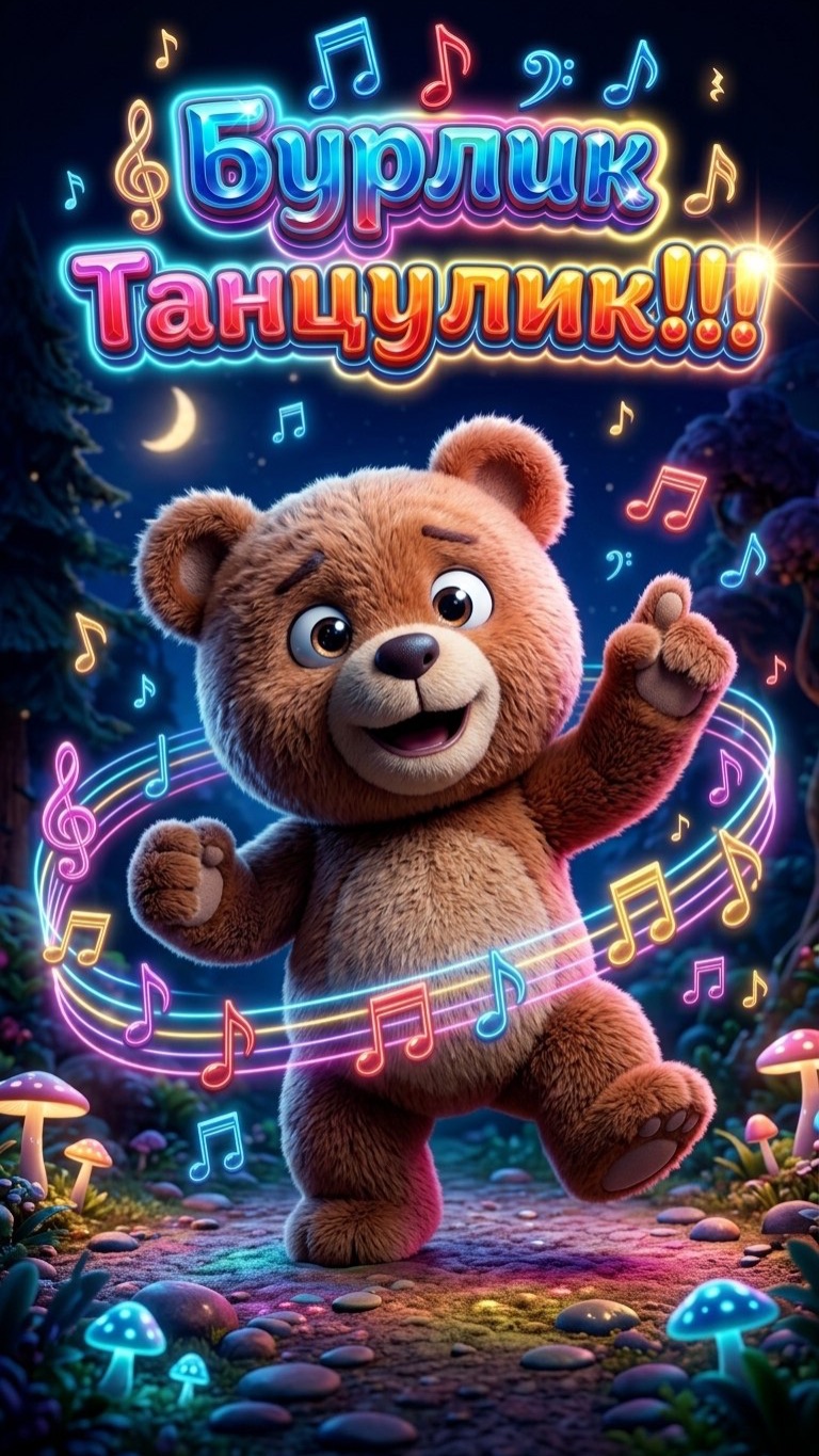 Бурлику страшно в лесу!