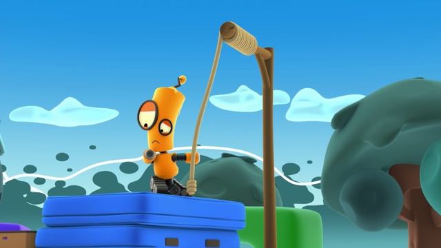 Робот Роб 2 серия - СЛИШКОМ ВЕСЕЛЫЕ мультфильмы про роботов для детей Оддбодс и друзья