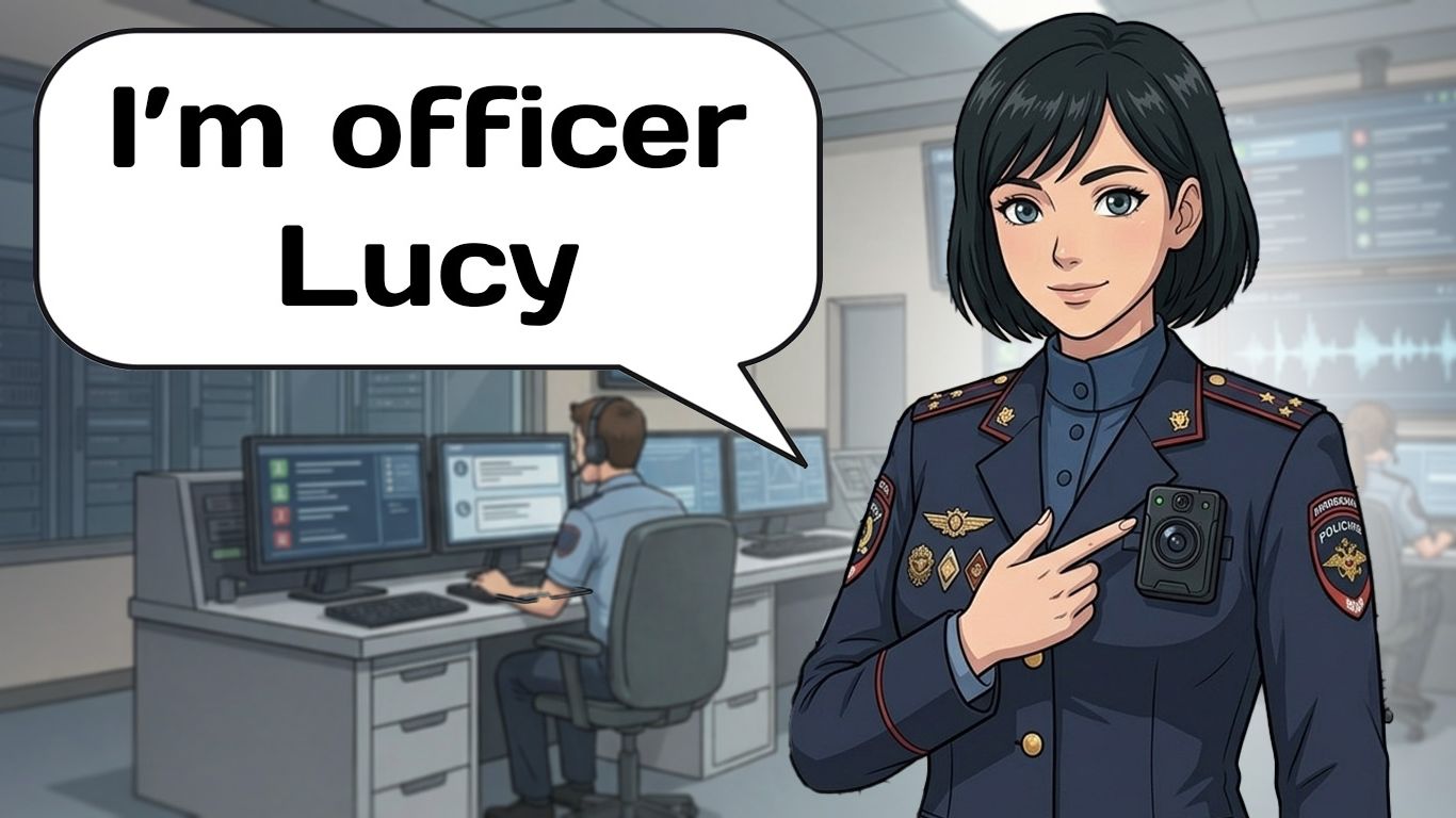 СЛУШАЕМ рассказ для начинающих A1-A2: Отдел полиции  Английский на слух 