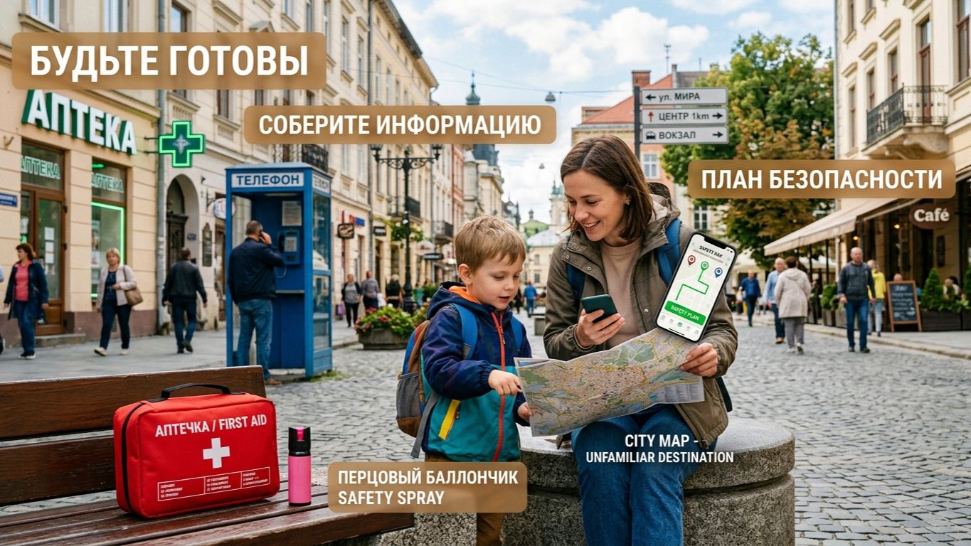 3 ШАГА - ВАШ ПЛАН БЕЗОПАСНОСТИ