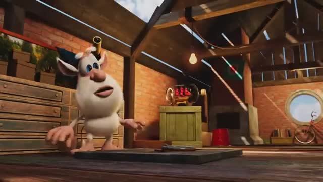 Буба - На взлёт Серия 54 - Весёлые мультики для детей - Буба