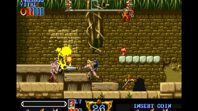 прохождение Magic Sword Heroic Fantasy ARCADE
