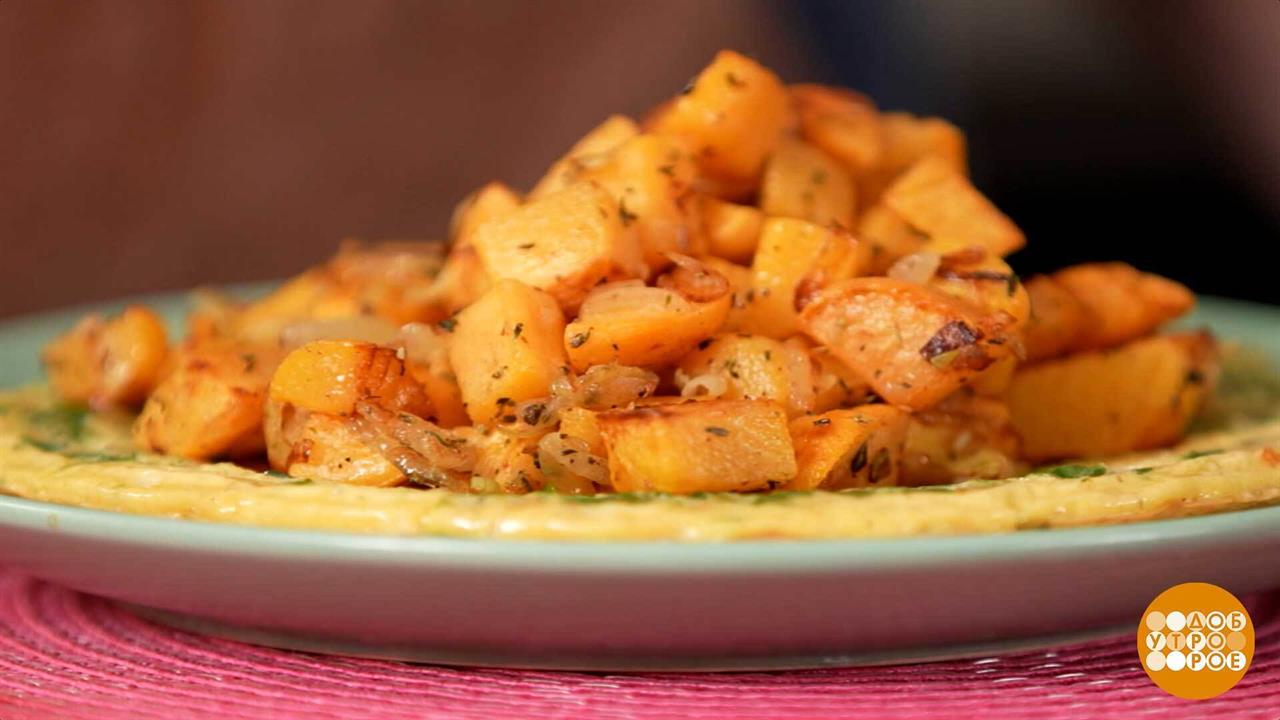 Овсяноблин с репой от Марии Суровой. Доброе утро. Суббота. Фрагмент выпуска от 25.04.2026