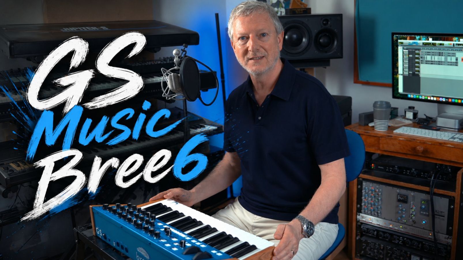 GS Music Bree6 Synthesizer: Super Cute And Super Fat!