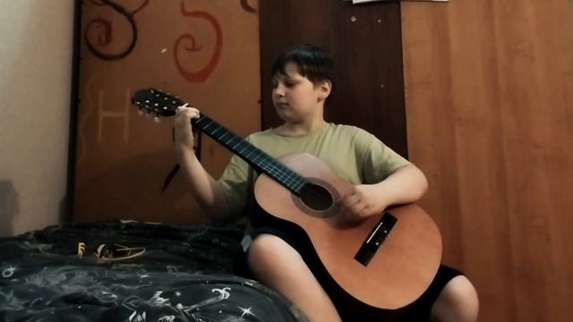 ЭТЮД НА ГИТАРЕ!!!
