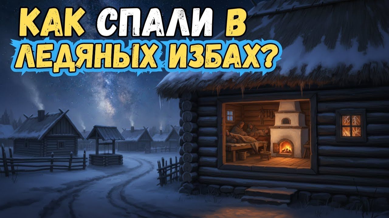 История теплой зимней ночи в славянской избеЛекция для сна