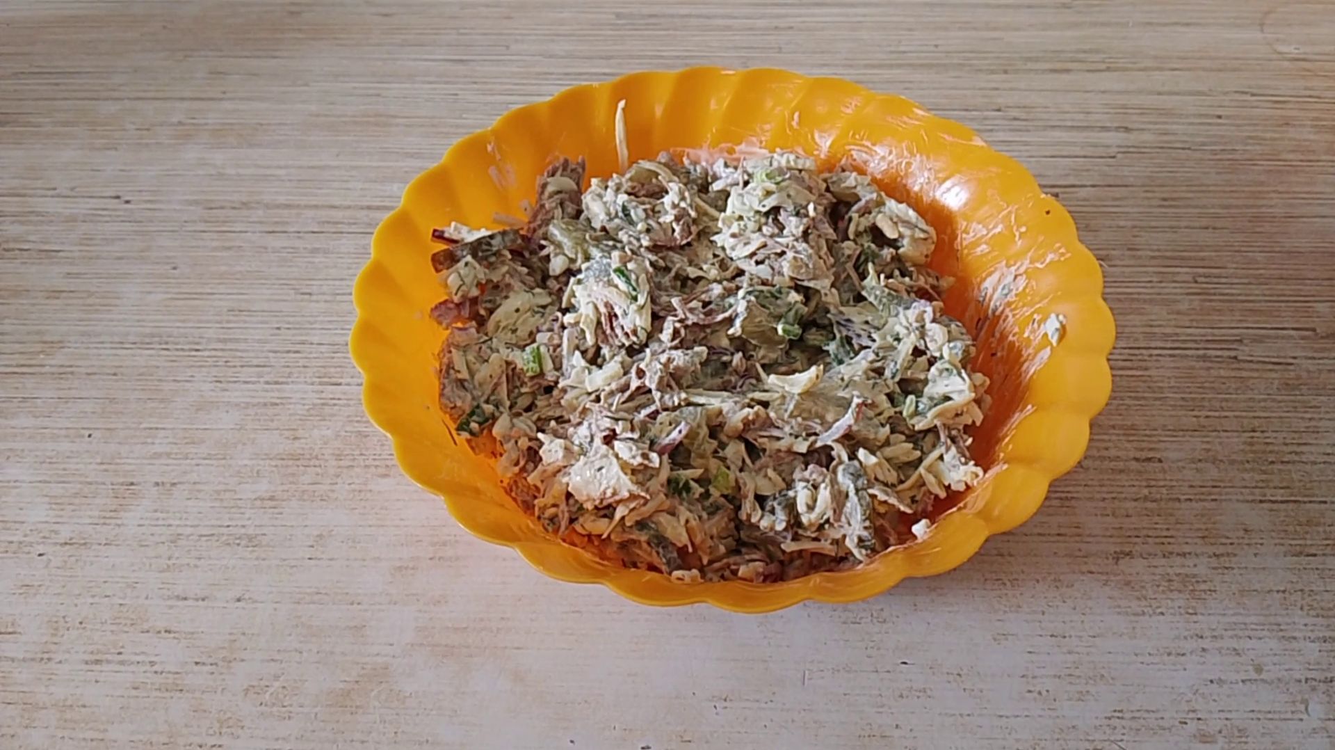 Салат  Казань простой и вкусный салат