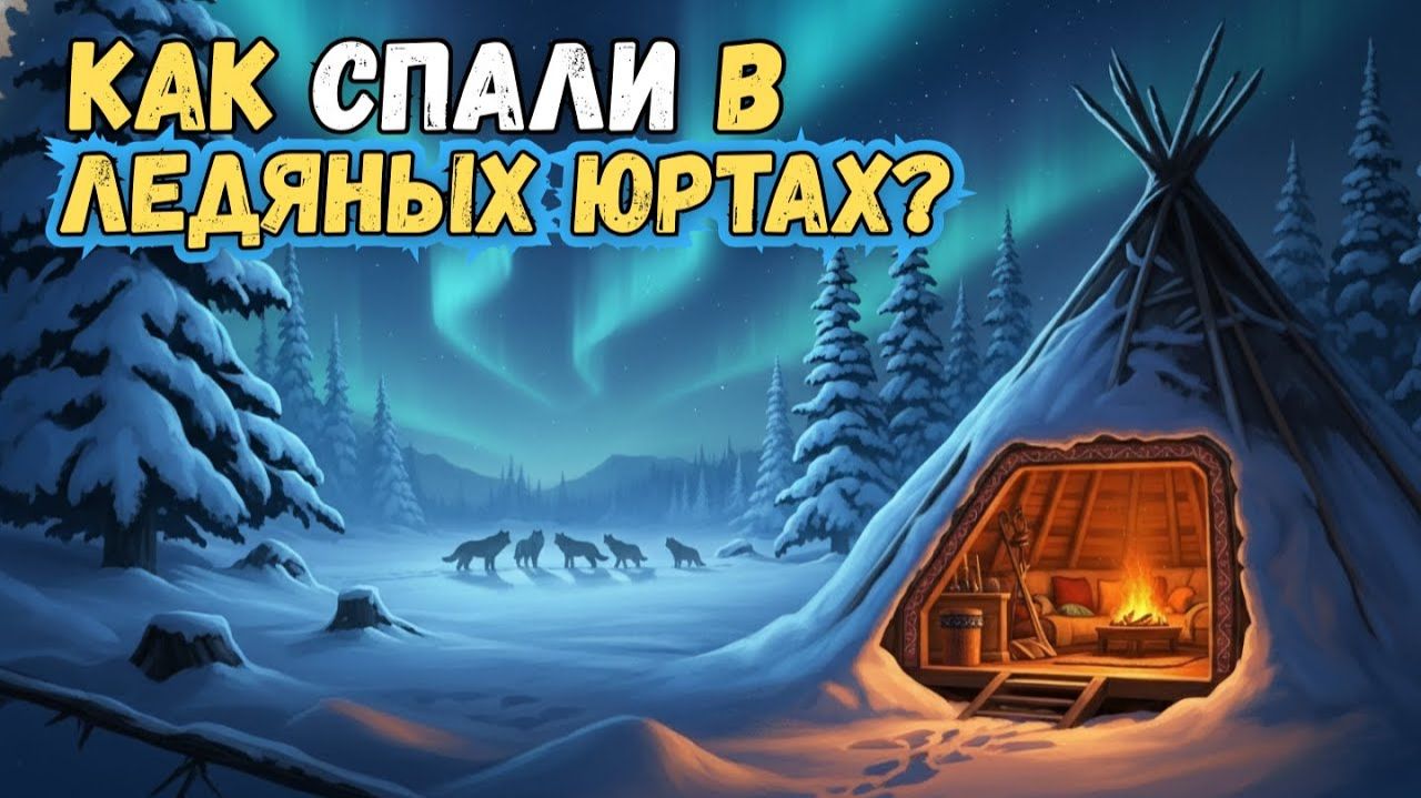Якутские Юрты  крепость тепла в царстве вечной мерзлотыЛекция для сна