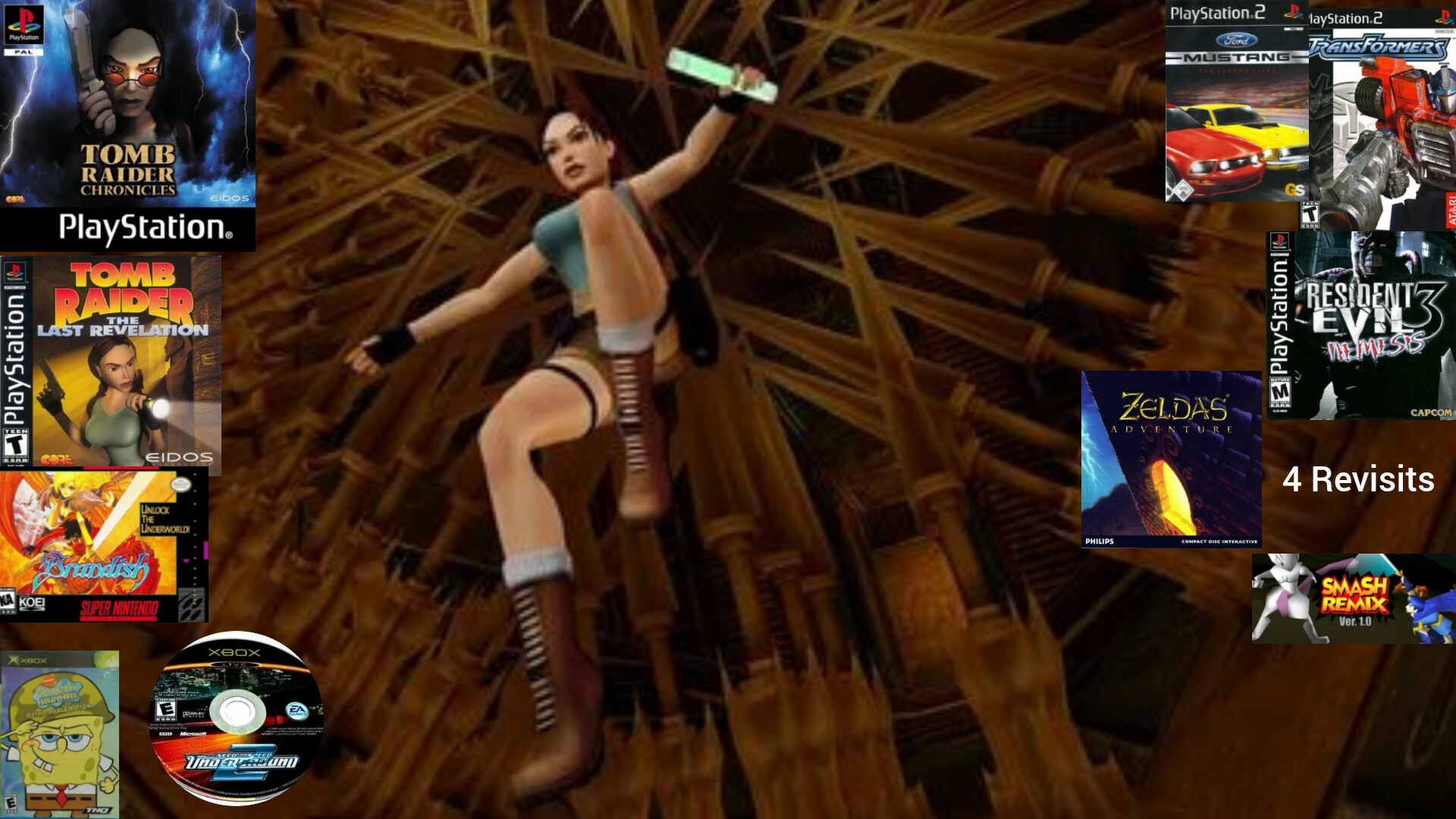 12 IN 1 NES-GEN-SNES-PS2-PS1-OXB-N64-CD-I Gameplay  4 Revisits