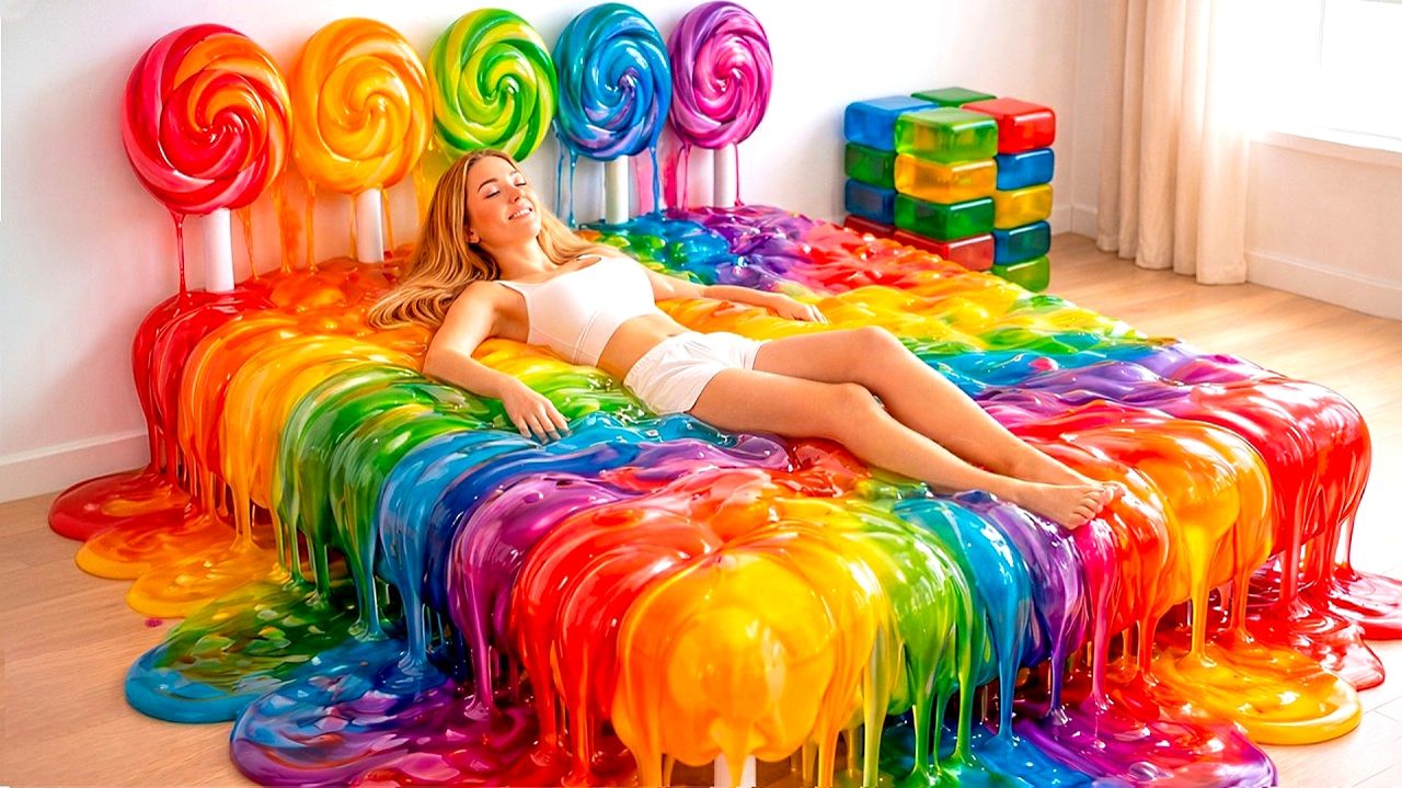 Какую кровать мечты вы бы выбрали?  Психология сна и невероятно приятное ASMR-видео