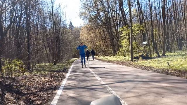 Лыжероллерная тренировка 25.04.26 ч.3