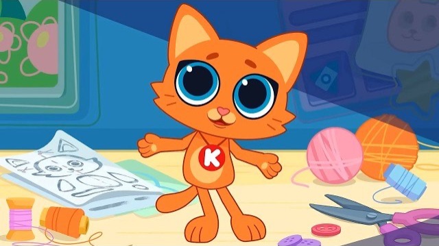 Кнопа-лучший друг! Котенок кнопа и его друзья!