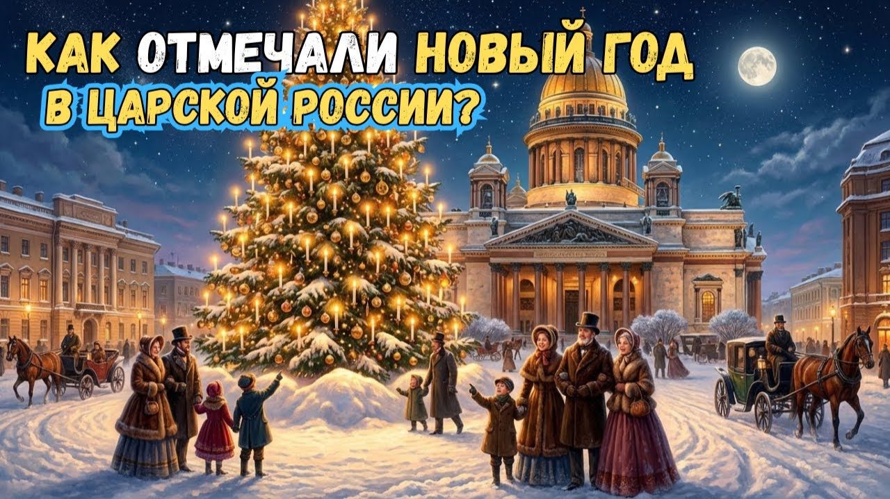 Полная история Нового года в дореволюционной РоссииЛекция для сна
