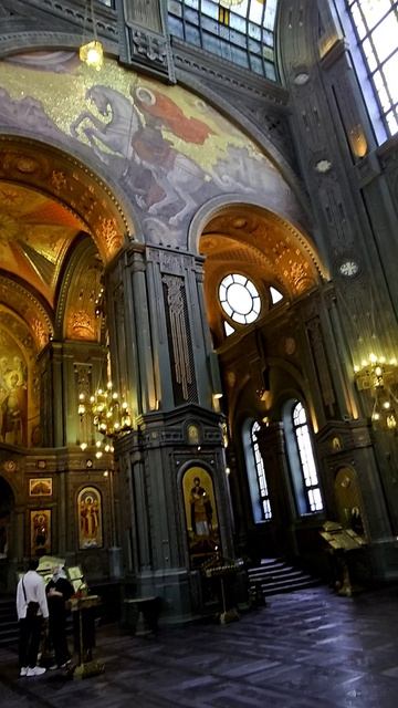 Красота внутреннего убранстваГлавногохрама ВС РФ. паркпатриот гхвсрф подмосковье мос