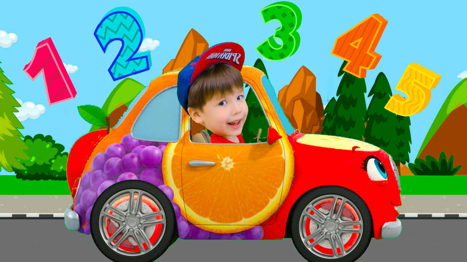 Развивающие мультики для детей Фрукты и овощи Песенки про машинки Брозаврики детям развивашки