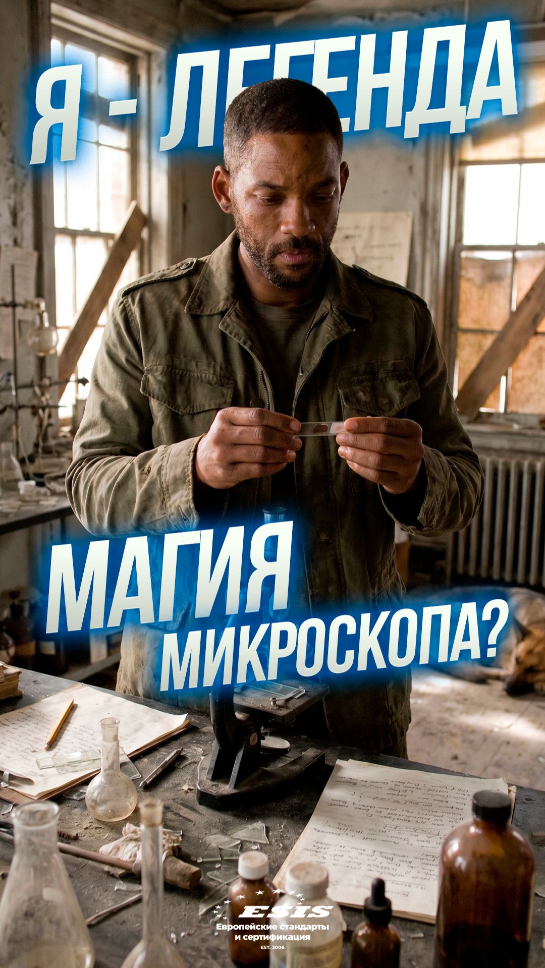 Я - легенда и магия всевидящего микроскопа