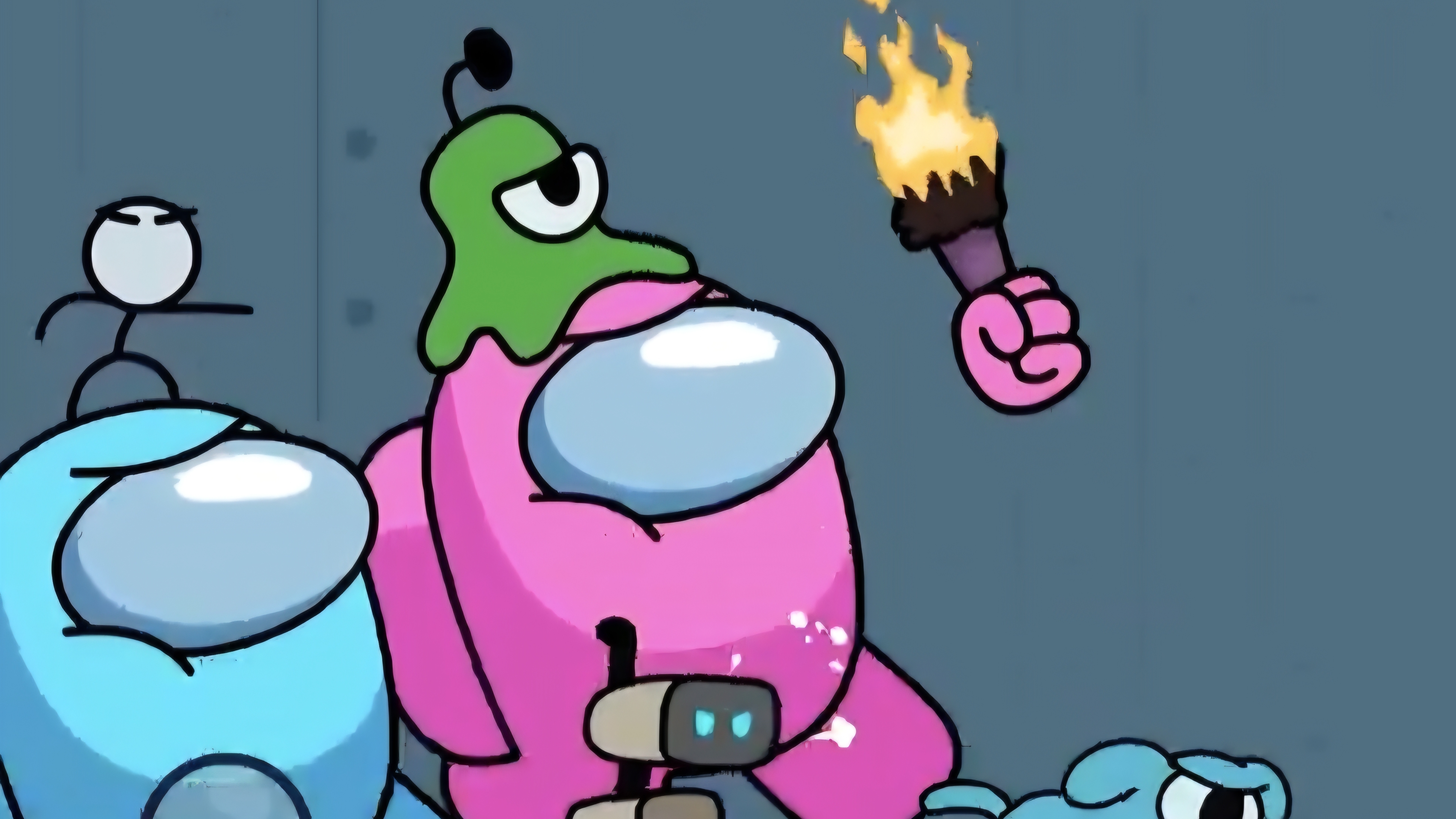 МУЛЬТИК ДЛЯ ДЕТЕЙ. АМОНГ АС.  ЖИВОТНЫЕ.  МУЛЬТФИЛЬМЫ ДЛЯ ДЕВОЧЕК И МАЛЬЧИКОВ.