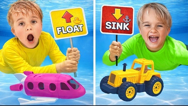 Научные эксперименты Тонуть или всплывать с Крисом и друзьями