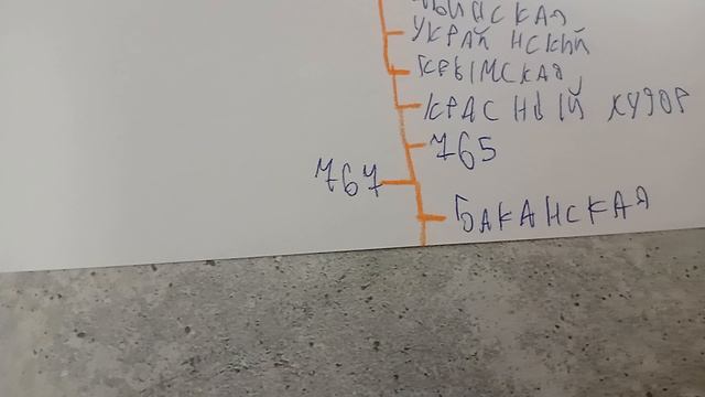 информатор САВПЭ до Новороссийска