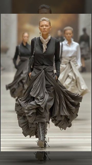 26. Многослойная мода AI с красивыми принтами