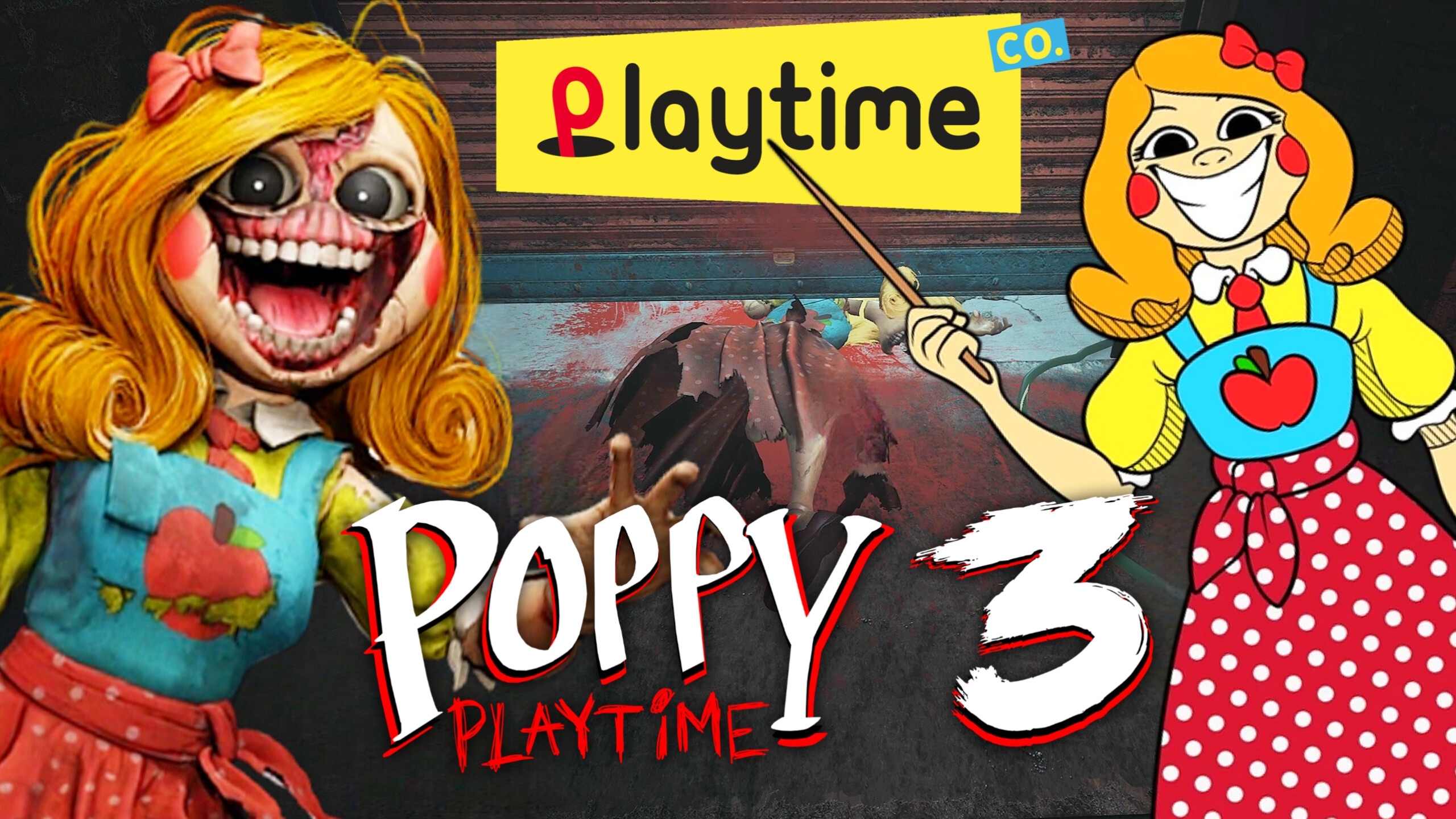 Самая страшная школа Мисс Приятность Poppy Playtime 33 Poppy Playtime Сhapter 3 Полное прохождени