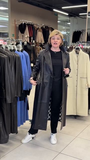 КОЛЛЕКЦИЯ ПЛАЩЕЙ ИЗ НАТУРАЛЬНОЙ ИТАЛЬЯНСКОЙ КОЖИ. 79900р