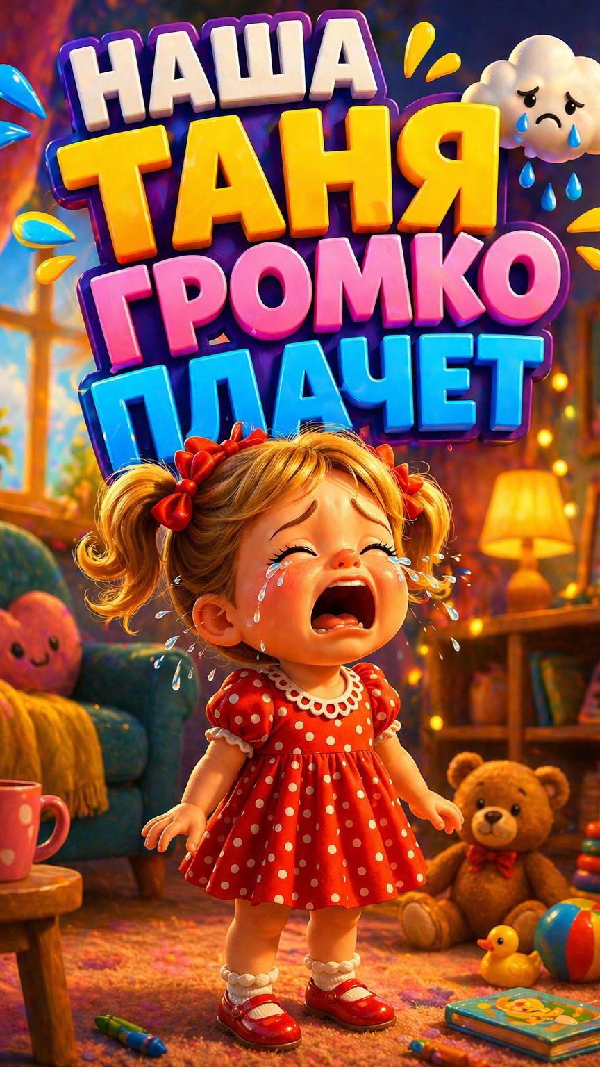 Наша Таня Громко Плачет - Мульт Песенка для малышей!