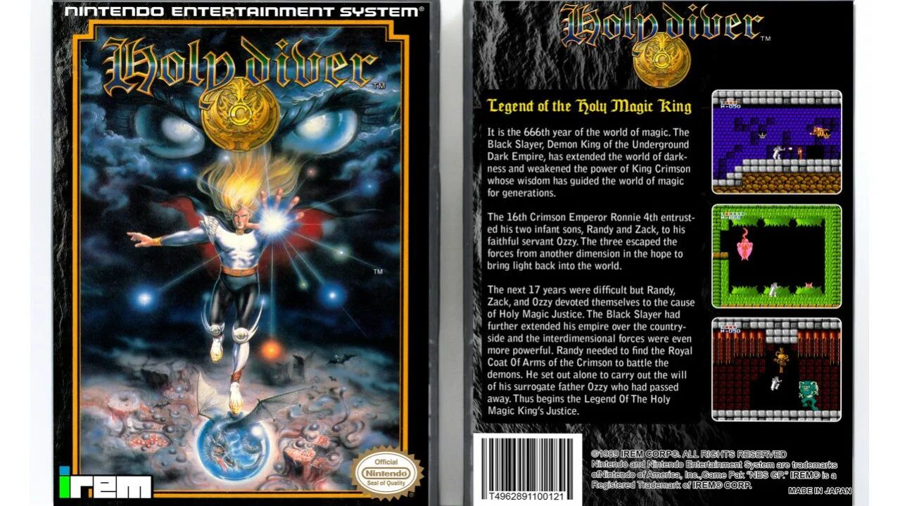 Holy Diver NES
