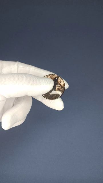 Пуговицы коричневые размер  48 Артикул 00478