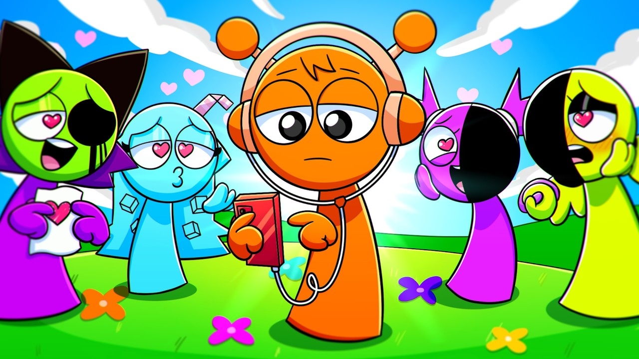 ОРЕН ИГНОРИТ ВСЕХ 24 ЧАСА!!! INCREDIBOX АНИМАЦИЯ