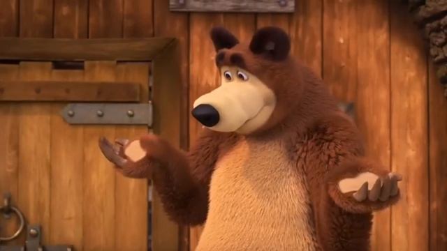 Маша и Медведь  Воздушный десерт  Маша и Медведь едят облака!  2 Часть