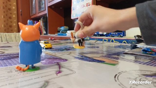 Весёлая семейка и злые машинки