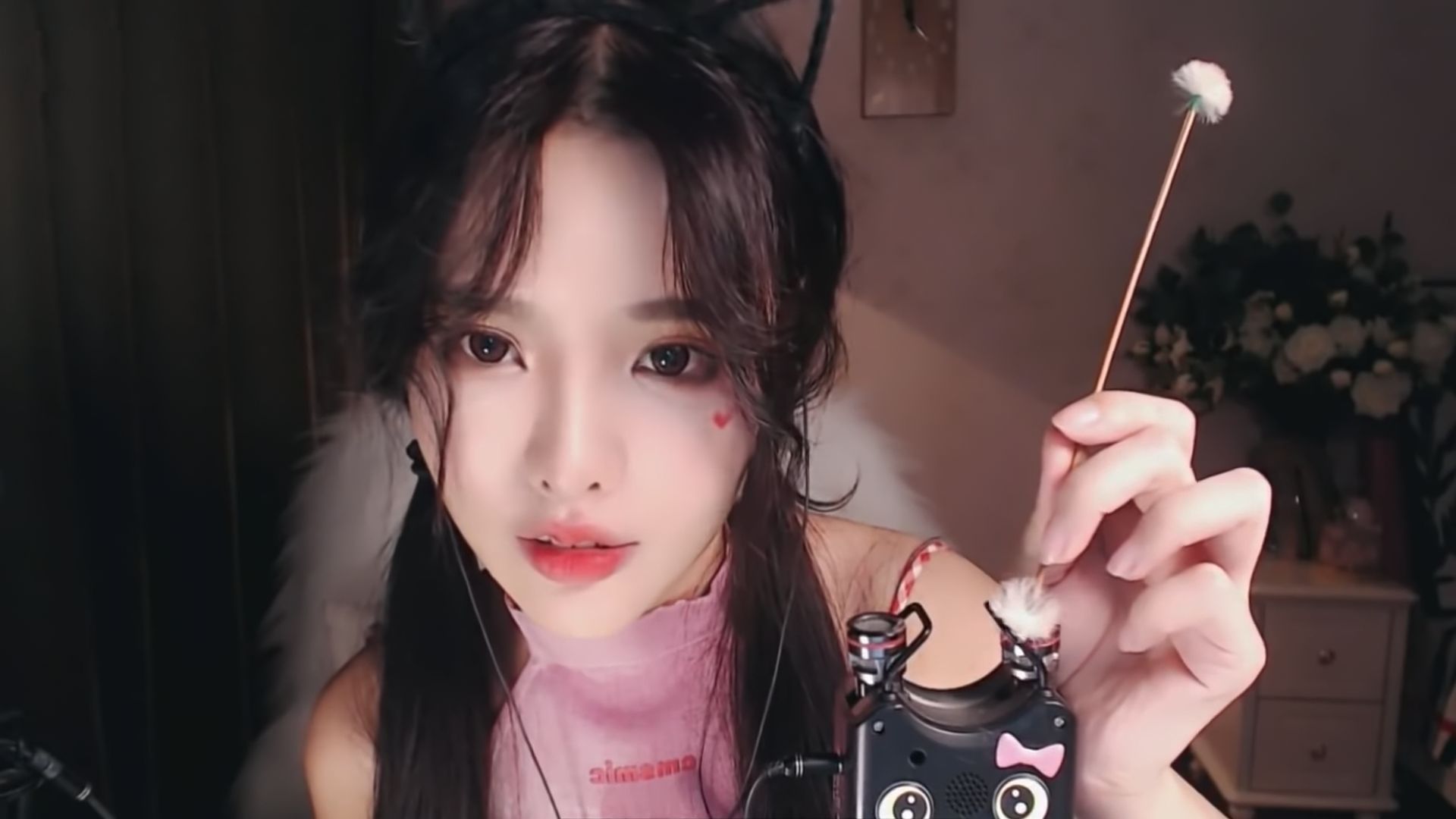 ASMR 9 Лучшая чистка ушей и визуальные триггеры Mei